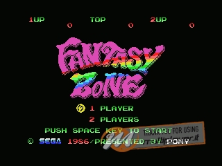Sega Ages: Fantasy Zone