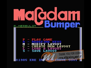 Macadam Bumper