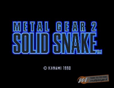 Metal Gear 2: Solid Snake