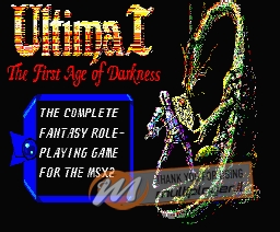 Ultima I: The First Age of Darkness