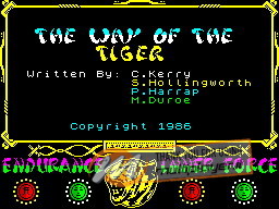 The Way of the Tiger