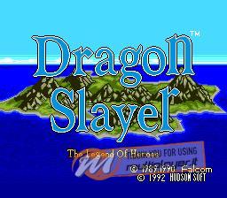 Dragon Slayer: Eiyuu Densetsu