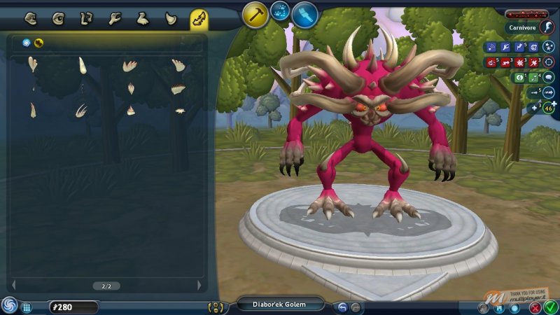 Spore Creature Buffe e Mostruose Parts Pack