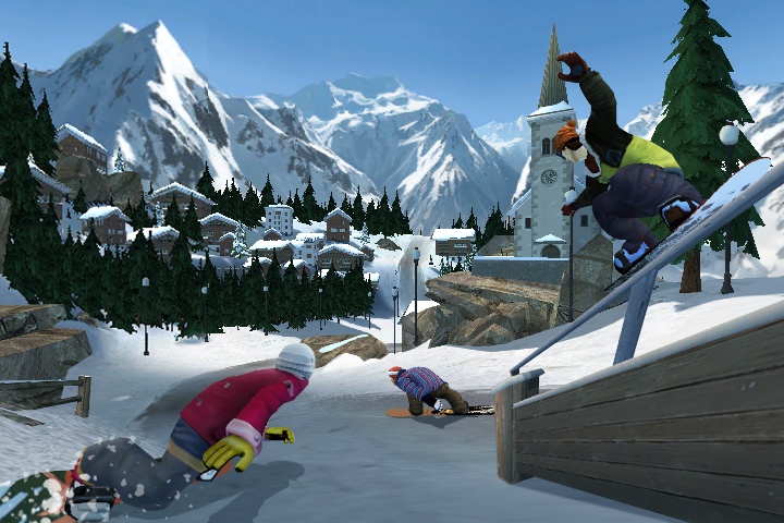 Shaun White Snowboarding