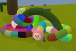 Una strana dimostrazione per Noby Noby Boy su iPhone - Notizia