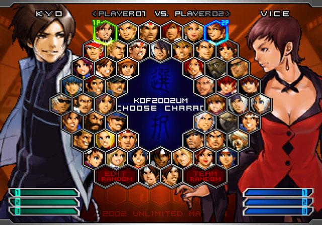 The King of Fighters 2002 Unlimited Match