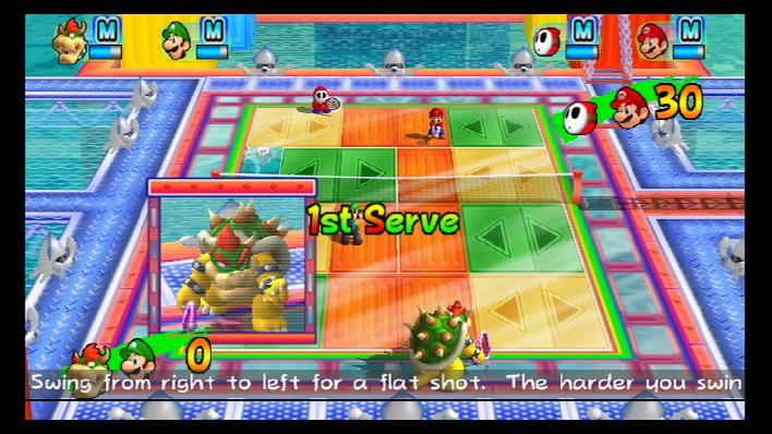 Mario Power Tennis