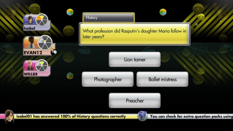 Trivial Pursuit