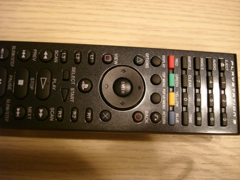 Sony - PlayStation 3 Blu-Ray Remote Controller