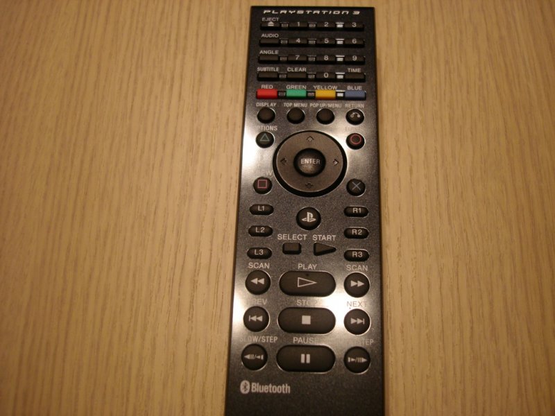 Sony - PlayStation 3 Blu-Ray Remote Controller