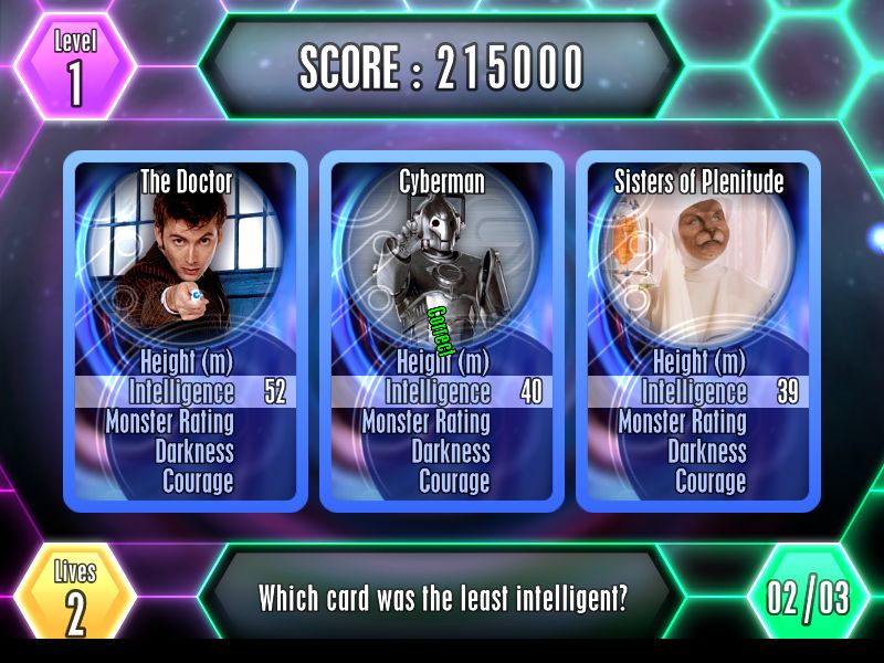 Top Trumps: Dr. Who