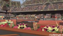 Virtua Tennis 2009 - Federer Nadal vs Williams Ferrer Gameplay