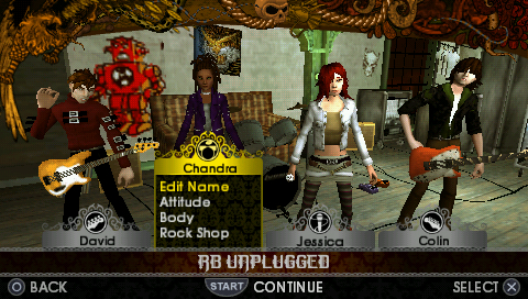Rock Band Unplugged
