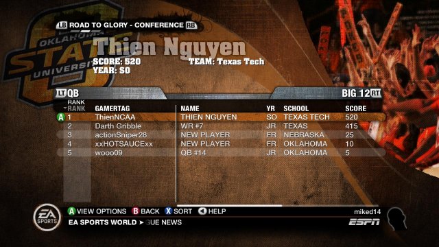 NCAA Football 10