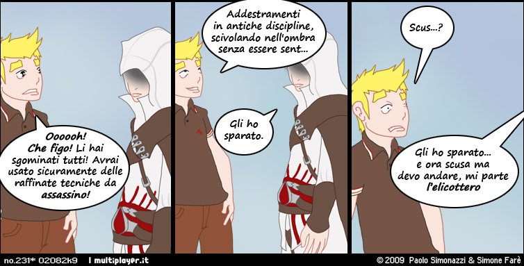 Clicca scivolando alle spalle