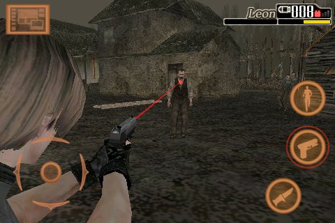 Resident Evil 4 Mobile Edition Touch