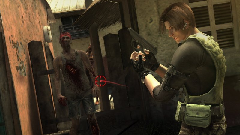 Dans Resident Evil : The Darkside Chronicles, Leon est en mission en Amérique du Sud avec Krauser.
