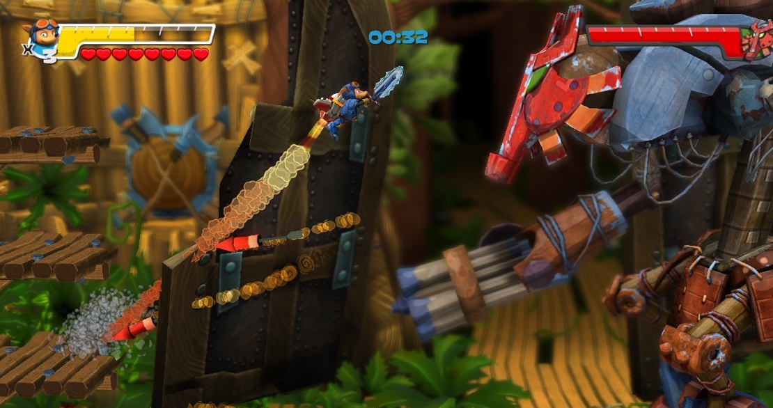 Rocket Knight は Live と Steam で 5 月 12 日に、PSN では 18 日に到着します