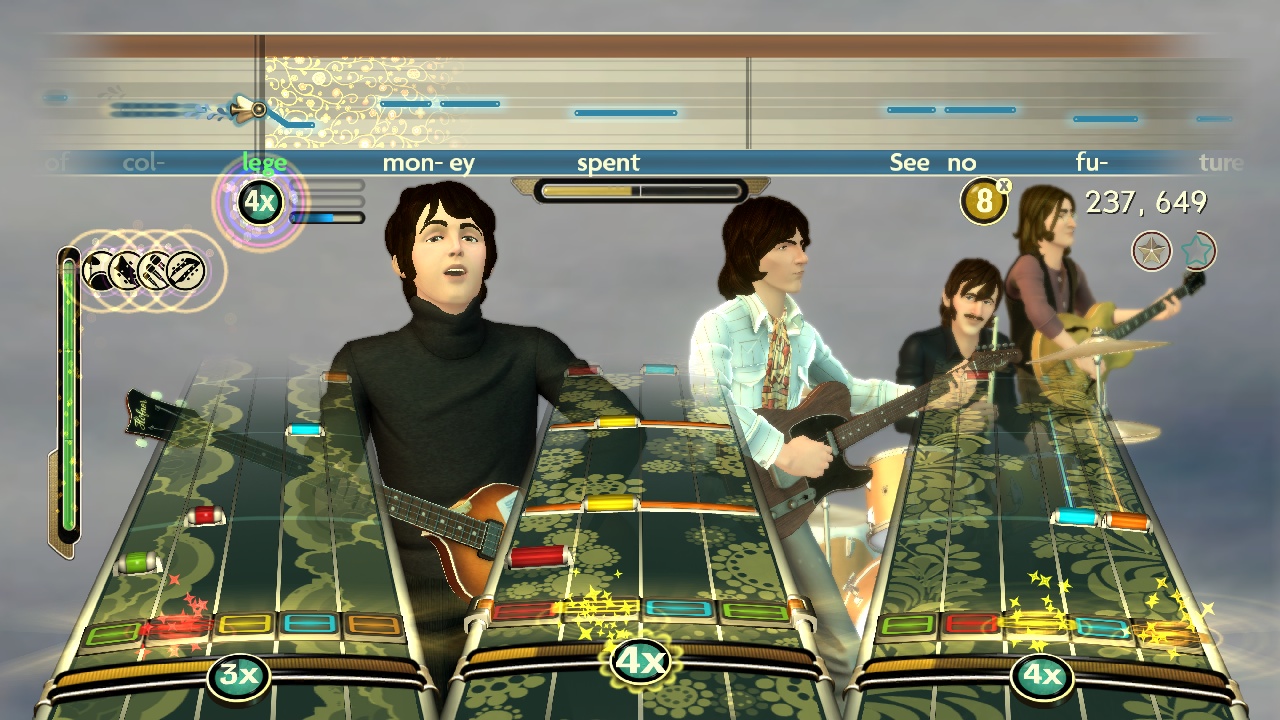 The Beatles Rock Band Abbey Road debutta in The Beatles Rock Band