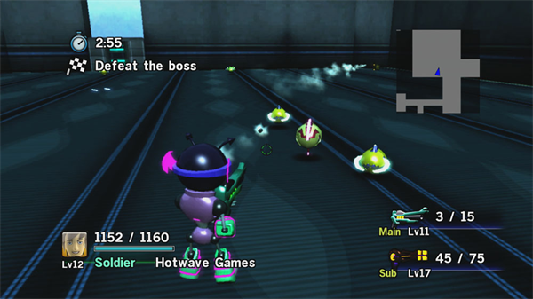 Gamerbots: Third-Robot Shooting