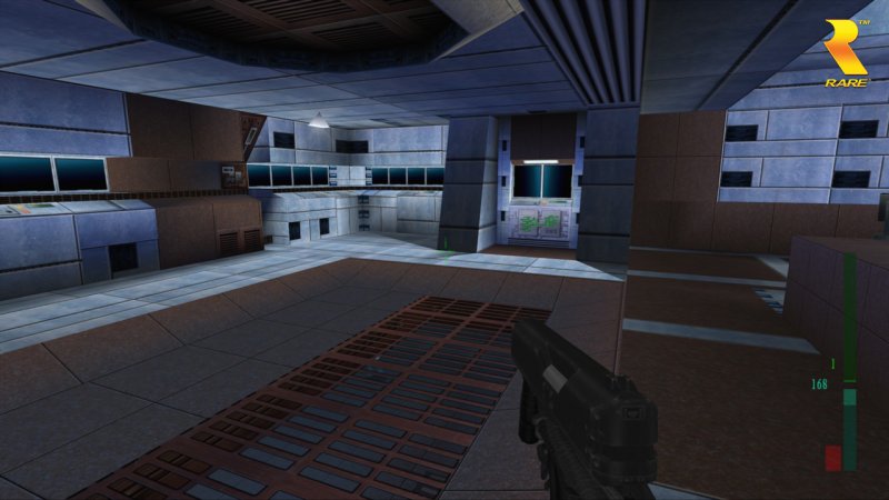 In Perfect Dark gli sviluppatori volevano utilizzare luci e ombre come meccaniche di gioco