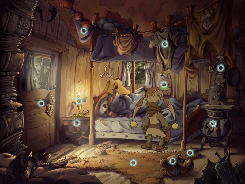 Premendo la barra spaziatrice vengono evidenziati tutti gli hot spot