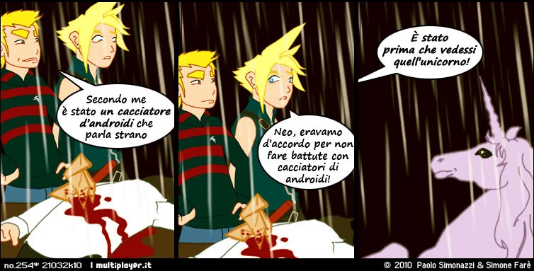 Clicca una qualsiasi possibilità della trama