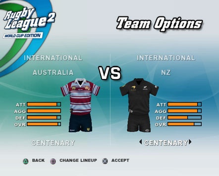 Rugby League 2: World Cup Edition