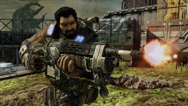 Ice-T in Gears of War 3 Ice-T in Gears of War 3