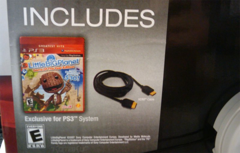 [Aggiornamento] Il cavo HDMI torna nei bundle PS3?