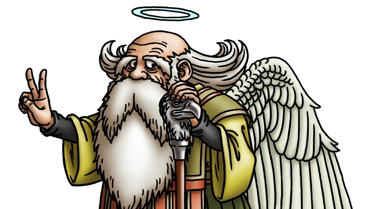 Uno dei personaggi di Dragon Quest IX