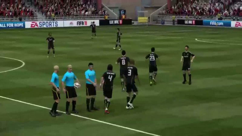 Un video di FIFA 11 esclusivo su Facebook