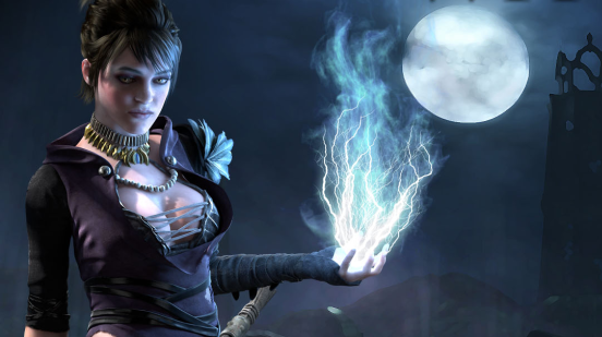 Morrigan in Dragon Age Origins