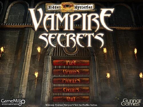 Hidden Mysteries: Vampire Secrets