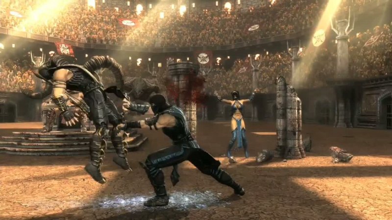 Kratos in Mortal Kombat Kratos in Mortal Kombat