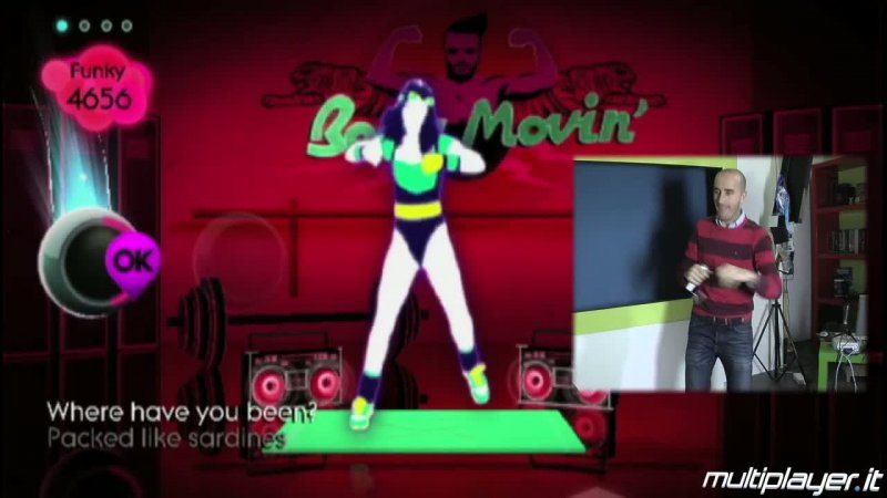 Al successo di Just Dance 2 ha senz'altro contribuito la performance del nostro Pierpaolo