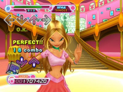 Dance Dance Revolution WinX Club