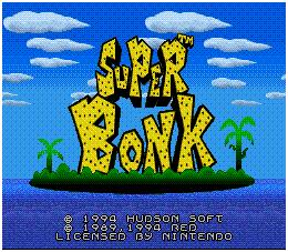 Super Bonk per Nintendo Wii