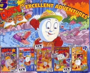 Dizzy's Excellent Adventures per Amstrad CPC
