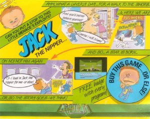 Jack the Nipper per Amstrad CPC