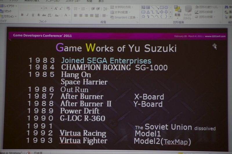 Yu Suzuki: incontrare una leggenda