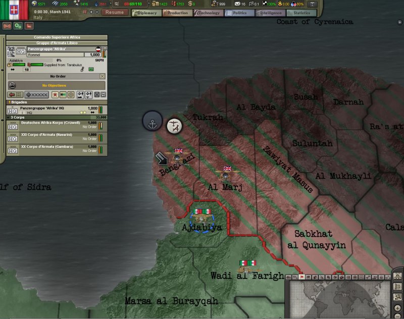 Immagine di Hearts of Iron III: For the Motherland per PC Windows
