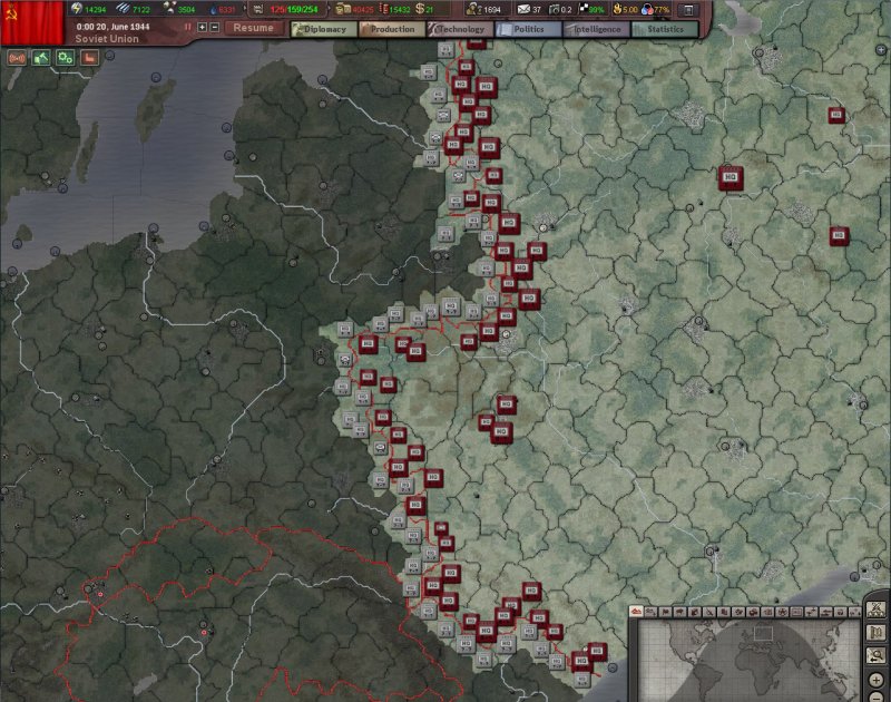 Immagine di Hearts of Iron III: For the Motherland per PC Windows