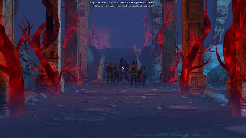 Uno dei luoghi che si visitano in Dragon Age II Uno dei luoghi che si visitano in Dragon Age II