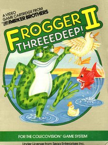 Frogger II: Threeedeep! per ColecoVision