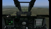 DCS A-10C Warthog - Gameplay con visuale interna
