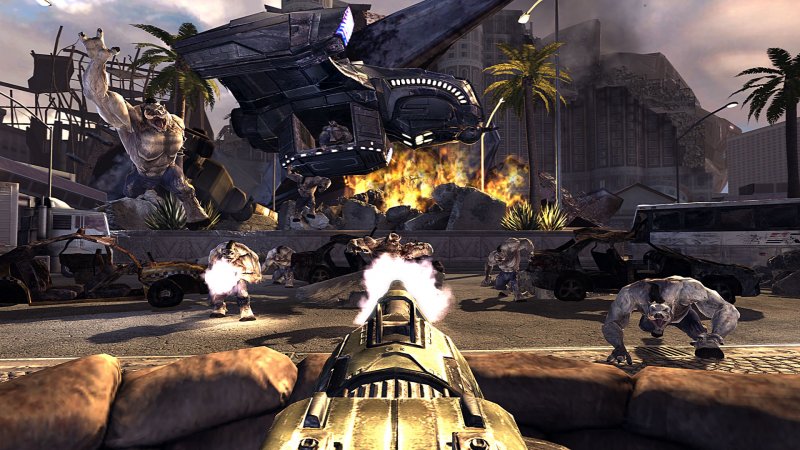 Duke Nukem Forever, un'immagine del gioco