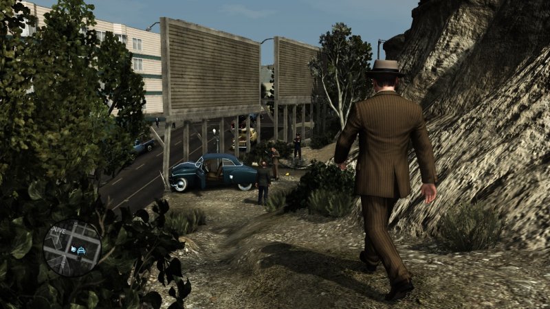 In L.A. Noire la libertà d'azione non è minimamente paragonabile a quella di GTA