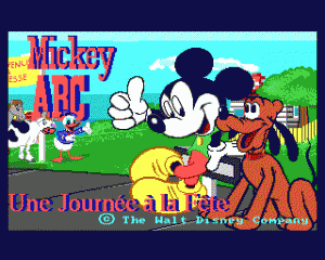 Mickey's ABC's per Amiga