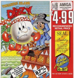 Treasure Island Dizzy per Amiga